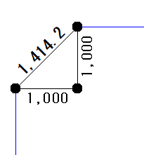 矩形C面処理の確認画像です。