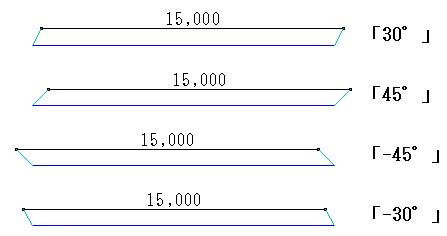 Jw_cad 直線への寸法入力の使い方（４-1